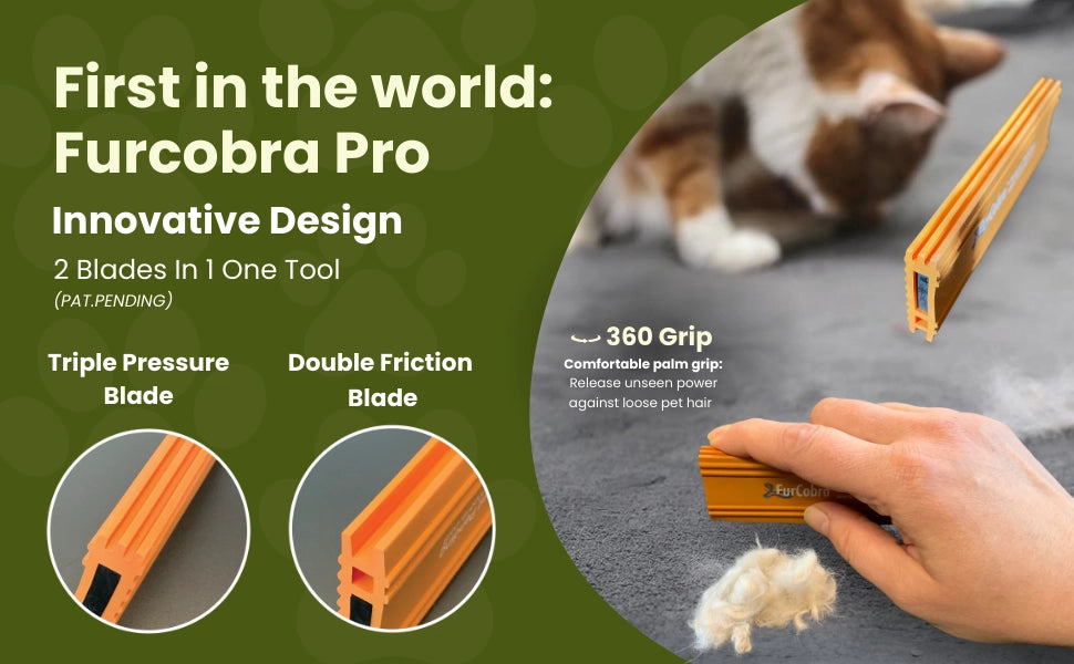 Car Pet Hair Tool -FurCobra