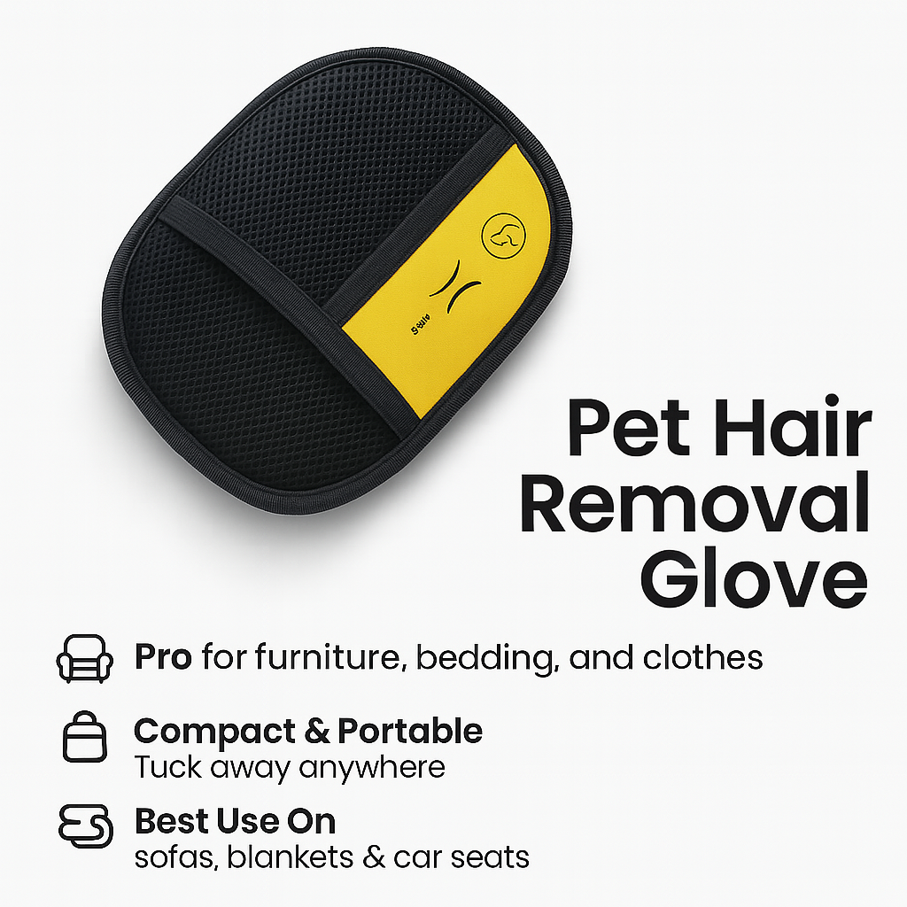 2Pack Pet Hair Removal Gloves