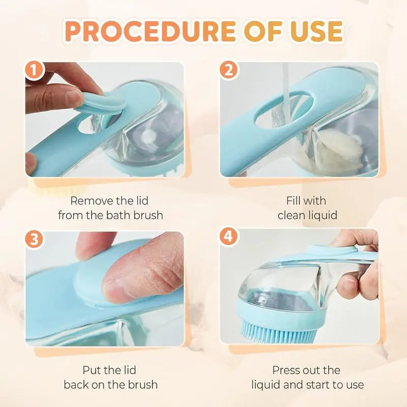 Pet Bath Brush Kivori