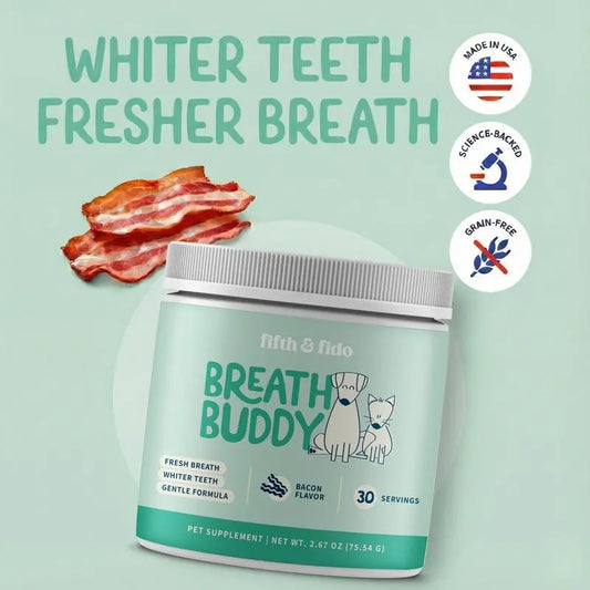 Breath Buddy™ Dog Dental Powder for Fresh Breath & Clean Teeth Kivori