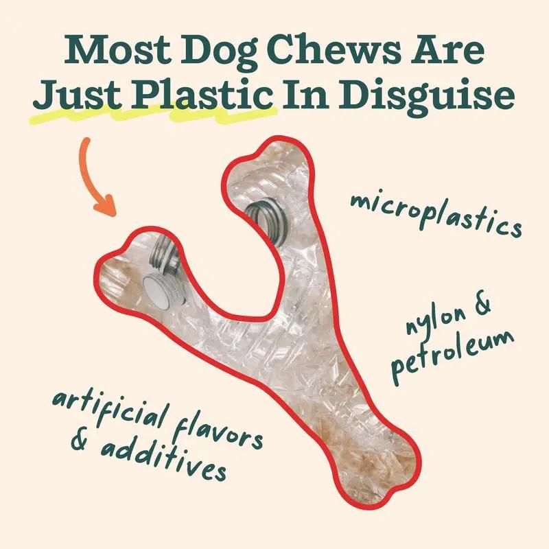 HonestChew Dog Toy - For Dental Support & Distraction Kivori