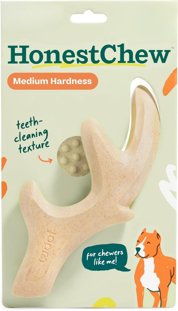 HonestChew Dog Toy - For Dental Support & Distraction Kivori