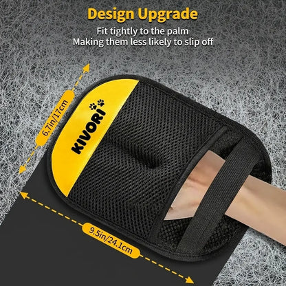 Pet Hair Removal Gloves™ NEW and Improved Kivori